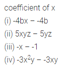 ML Aggarwal Class 7 Solutions for ICSE Maths Chapter 8 Algebraic Expressions Ex 8.1 9