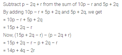 ML Aggarwal Class 7 Solutions for ICSE Maths Chapter 8 Algebraic Expressions Ex 8.2 11