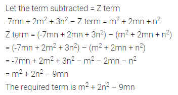 ML Aggarwal Class 7 Solutions for ICSE Maths Chapter 8 Algebraic Expressions Ex 8.2 14