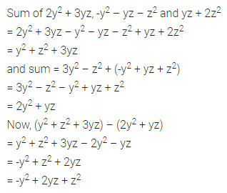 ML Aggarwal Class 7 Solutions for ICSE Maths Chapter 8 Algebraic Expressions Ex 8.2 18