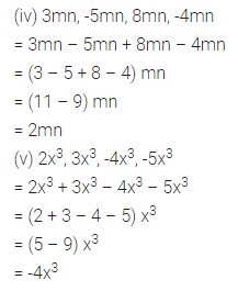 ML Aggarwal Class 7 Solutions for ICSE Maths Chapter 8 Algebraic Expressions Ex 8.2 3