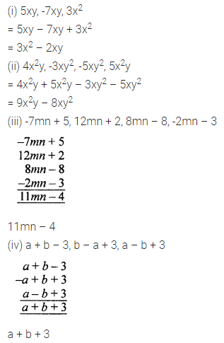 ML Aggarwal Class 7 Solutions for ICSE Maths Chapter 8 Algebraic Expressions Ex 8.2 6