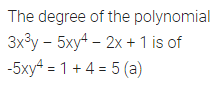 ML Aggarwal Class 7 Solutions for ICSE Maths Chapter 8 Algebraic Expressions Objective Type Questions 18