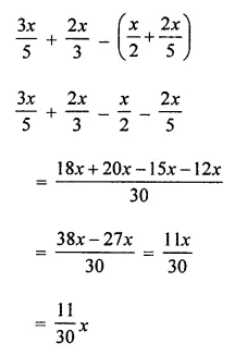 ML Aggarwal Class 7 Solutions for ICSE Maths Chapter 8 Algebraic Expressions Objective Type Questions 21