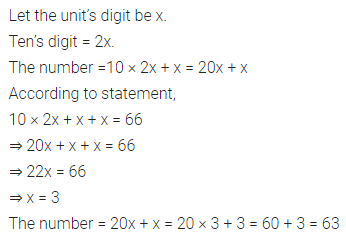 ML Aggarwal Class 7 Solutions for ICSE Maths Chapter 9 Linear Equations and Inequalities Check Your Progress 5