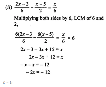 ML Aggarwal Class 7 Solutions for ICSE Maths Chapter 9 Linear Equations and Inequalities Ex 9.1 13