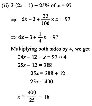 ML Aggarwal Class 7 Solutions for ICSE Maths Chapter 9 Linear Equations and Inequalities Ex 9.1 19