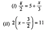 ML Aggarwal Class 7 Solutions for ICSE Maths Chapter 9 Linear Equations and Inequalities Ex 9.1 2