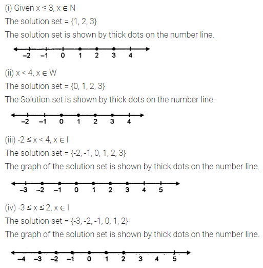 ML Aggarwal Class 7 Solutions for ICSE Maths Chapter 9 Linear Equations and Inequalities Ex 9.3 2