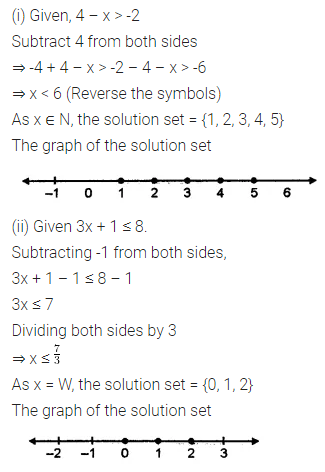 ML Aggarwal Class 7 Solutions for ICSE Maths Chapter 9 Linear Equations and Inequalities Ex 9.3 3