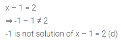 ML Aggarwal Class 7 Solutions for ICSE Maths Chapter 9 Linear Equations and Inequalities Objective Type Questions 10