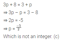 ML Aggarwal Class 7 Solutions for ICSE Maths Chapter 9 Linear Equations and Inequalities Objective Type Questions 12