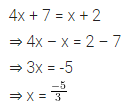 ML Aggarwal Class 7 Solutions for ICSE Maths Chapter 9 Linear Equations and Inequalities Objective Type Questions 13
