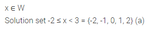 ML Aggarwal Class 7 Solutions for ICSE Maths Chapter 9 Linear Equations and Inequalities Objective Type Questions 20