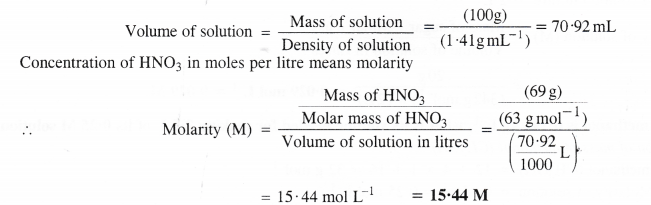 nitric acid molar mass nitric acid molar mass