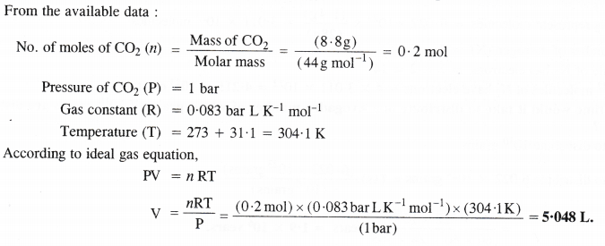 NCERT Solutions for Class 11 Chemistry Chapter 5 States of Matter Gases and Liquids 14