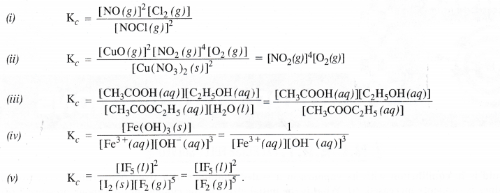 NCERT Solutions for Class 11 Chemistry Chapter 7 Equilibrium 3