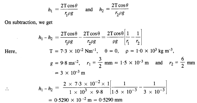 NCERT Solutions for Class 11 Physics Chapter 10 Mechanical Properties of Fluids 26