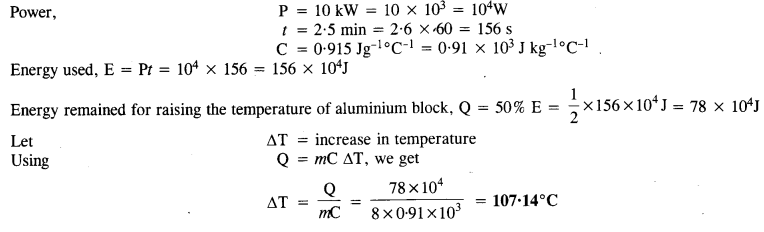 NCERT Solutions for Class 11 Physics Chapter 11 Thermal Properties of Matter 11