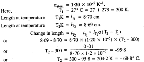 NCERT Solutions for Class 11 Physics Chapter 11 Thermal Properties of Matter 7