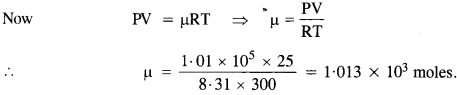 NCERT Solutions for Class 11 Physics Chapter 13 Kinetic Theory 7