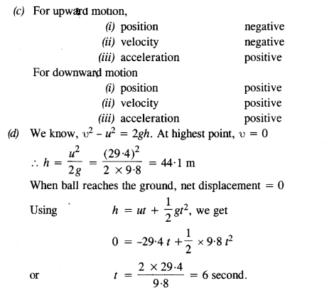 NCERT Solutions for Class 11 Physics Chapter 3 Motion in a Straight Line 8