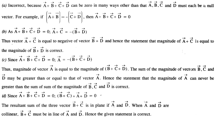 NCERT Solutions for Class 11 Physics Chapter 4 Motion in a Plane 8