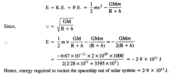 NCERT Solutions for Class 11 Physics Chapter 8 Gravitation 25