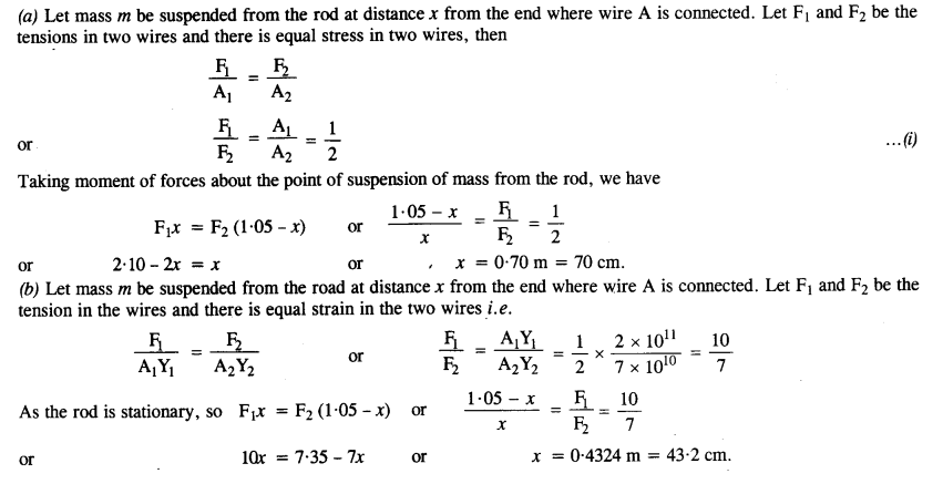 NCERT Solutions for Class 11 Physics Chapter 9 Mechanical Properties of Solids 22