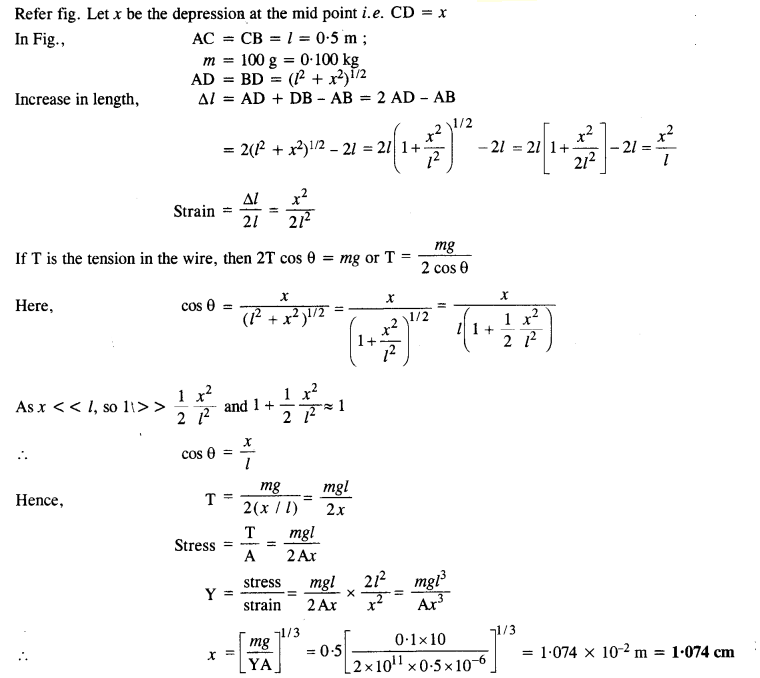 NCERT Solutions for Class 11 Physics Chapter 9 Mechanical Properties of Solids 24