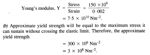NCERT Solutions for Class 11 Physics Chapter 9 Mechanical Properties of Solids 3