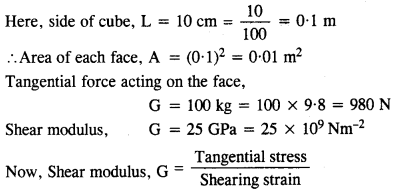 NCERT Solutions for Class 11 Physics Chapter 9 Mechanical Properties of Solids 8