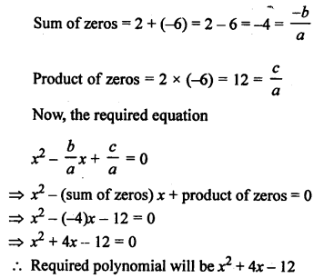 RS Aggarwal Class 10 Solutions Chapter 2 Polynomials Ex 2A 19