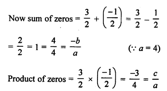 RS Aggarwal Class 10 Solutions Chapter 2 Polynomials Ex 2A 5