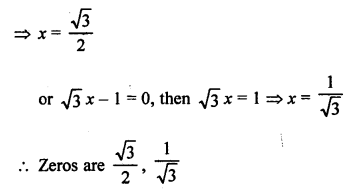 RS Aggarwal Class 10 Solutions Chapter 2 Polynomials Ex 2A 9