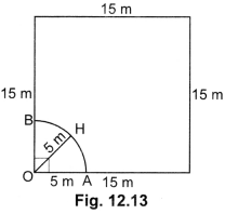 Areas Related to Circles Class 10 Extra Questions Maths Chapter 12 with Solutions Answers 28