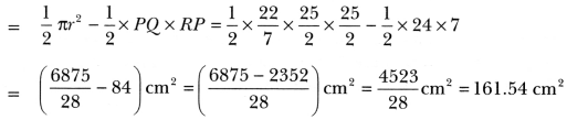 Areas Related to Circles Class 10 Extra Questions Maths Chapter 12 with Solutions Answers 39