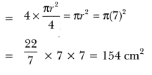 Areas Related to Circles Class 10 Extra Questions Maths Chapter 12 with Solutions Answers 45