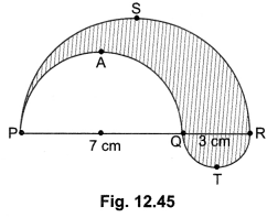 Areas Related to Circles Class 10 Extra Questions Maths Chapter 12 with Solutions Answers 78