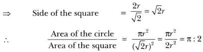Areas Related to Circles Class 10 Extra Questions Maths Chapter 12 with Solutions Answers 9