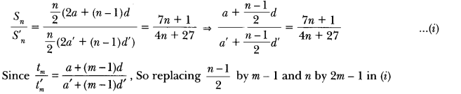 Arithmetic Progressions Class 10 Extra Questions Maths Chapter 5 with Solutions Answers 11