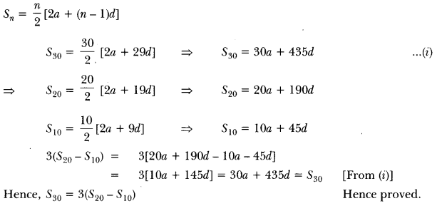 Arithmetic Progressions Class 10 Extra Questions Maths Chapter 5 with Solutions Answers 15