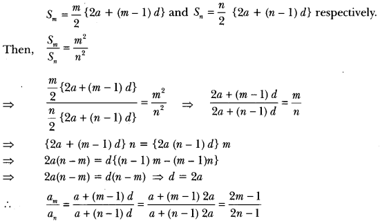 Arithmetic Progressions Class 10 Extra Questions Maths Chapter 5 with Solutions Answers 22