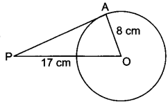 Circles Class 10 Extra Questions Maths Chapter 10 with Solutions Answers 1