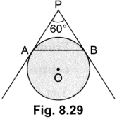 Circles Class 10 Extra Questions Maths Chapter 10 with Solutions Answers 27