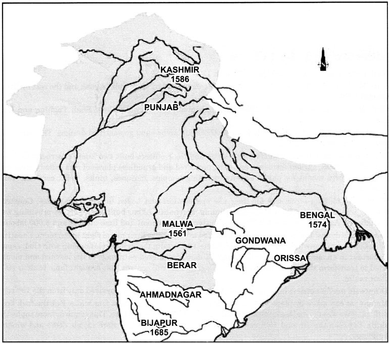 Class 7 History Chapter 4 Extra Questions and Answers The Mughal Empire