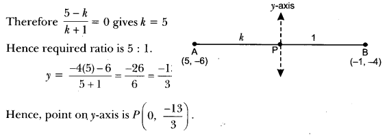 Coordinate Geometry Class 10 Extra Questions Maths Chapter 7 with Solutions Answers 21