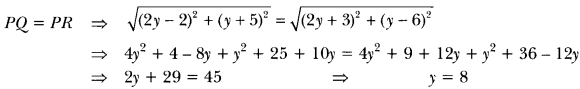 Coordinate Geometry Class 10 Extra Questions Maths Chapter 7 with Solutions Answers 24