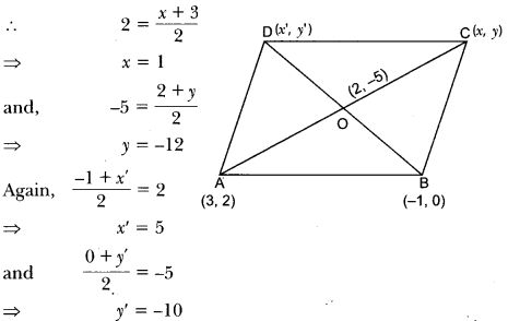 Coordinate Geometry Class 10 Extra Questions Maths Chapter 7 with Solutions Answers 25