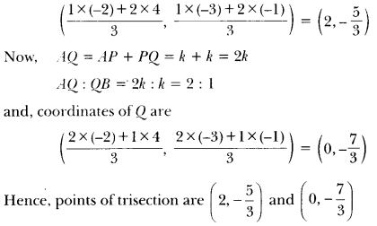 Coordinate Geometry Class 10 Extra Questions Maths Chapter 7 with Solutions Answers 36